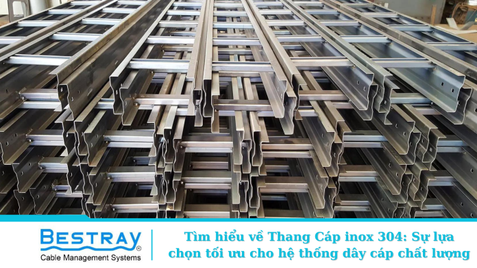 Thang cáp inox 304: Đảm bảo an toàn và hiệu suất cho hệ thống cáp điện